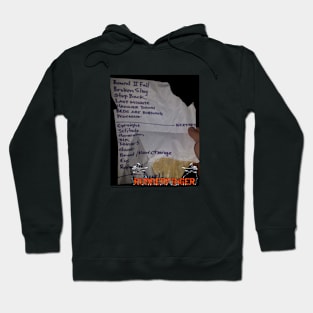 Rubberfinger Setlist Hoodie